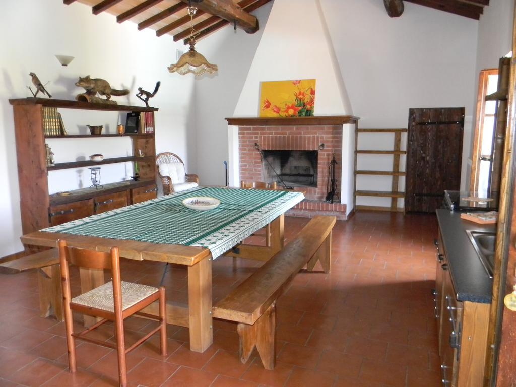 Agriturismo Podere La Selva Villa Serre Di Rapolano Kamer foto
